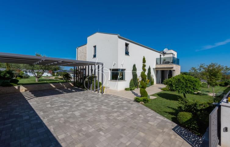 Istra, Karojba - Luksuzna vila s panoramskim pogledom 