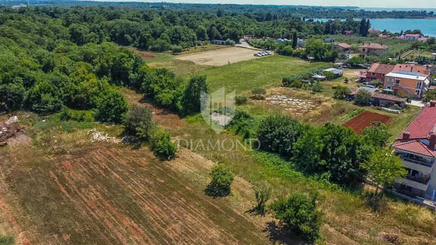 Umag, Lovrečica, zemljište sa dozvolom na 150m od mora!