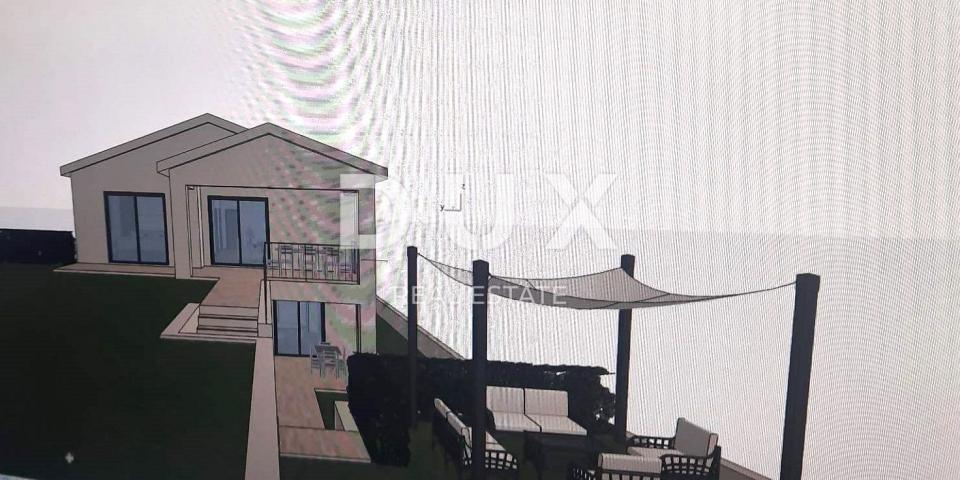 ISTRA, GROŽNJAN - Građevinsko zemljište s projektom