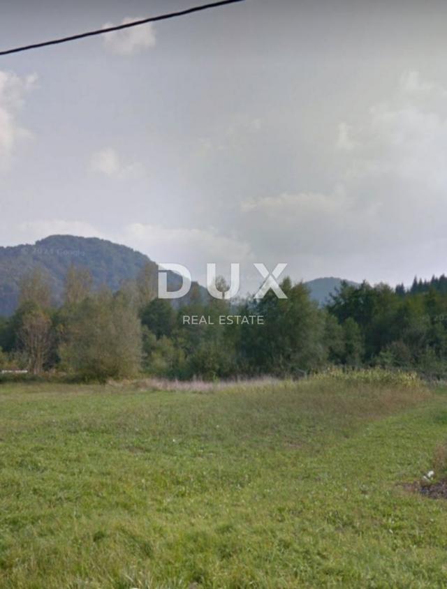 GORSKI KOTAR, BROD NA KUPI- građevinsko zemljište uz rijeku Kupu, snižena cijena, prilika!