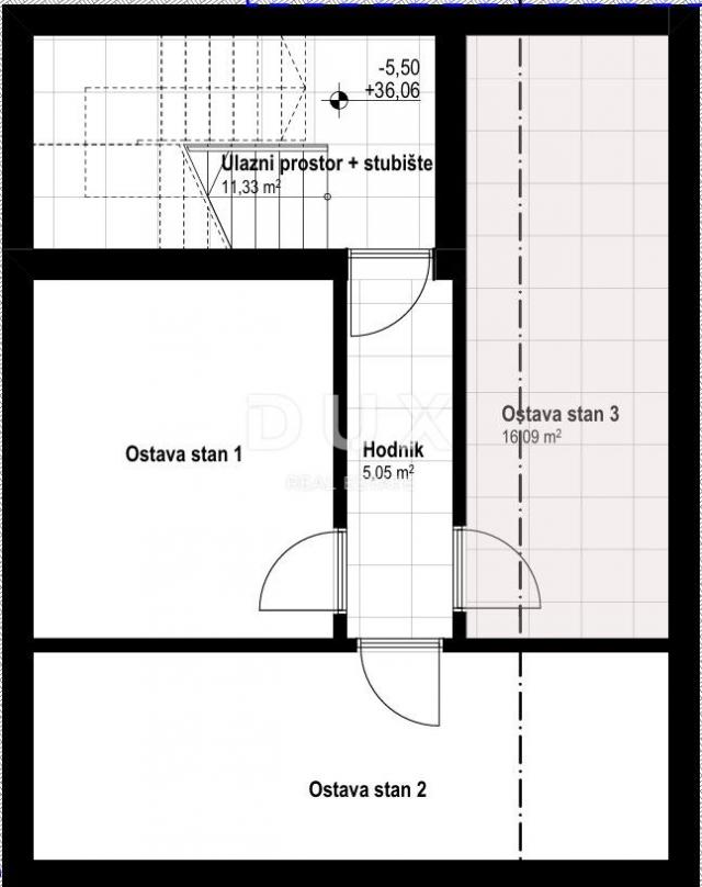 ISLAND OF CRES, CRES - Modern 3-bedroom + living room apartment on the edge of the green belt, NEW B