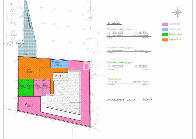 ŠIBENIK, VODICE – Prizemlje s terasama okruženo vrtom, NOVOGRADNJA