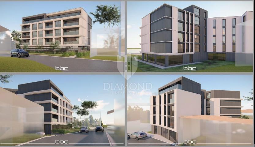 Umag, new building! Luxurious apartment in the center, 2nd row to the sea!
