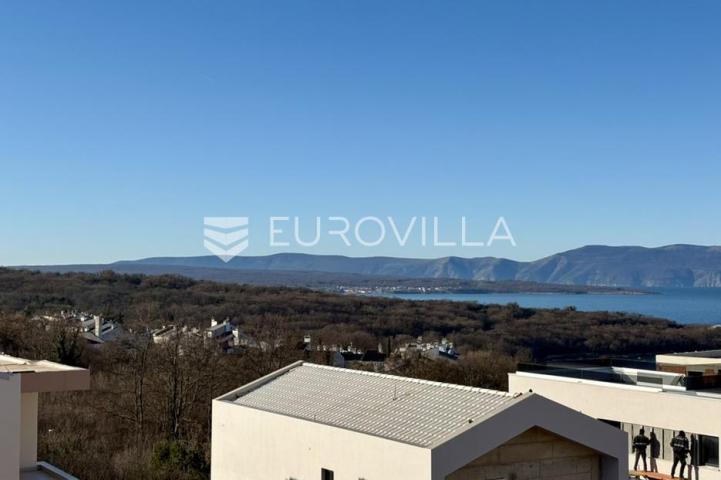 Krk, Njivice, dvosoban stan s dnevnim boravkom u novogradnji površine 80.70 m²