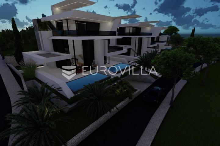 Krk, Njivice, dvosoban stan s dnevnim boravkom u novogradnji površine 80.70 m²