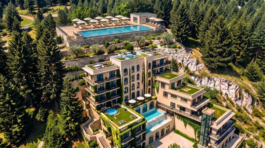 Studio apartman 26.78m² sa pogledom na more u novom luksuznom kompleksu u Budvi