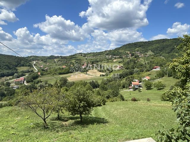 Na prodaju vikendica, šume i pašnjaci u komadu 13.458 m² – Prigorje, blizina Slovenije. 
