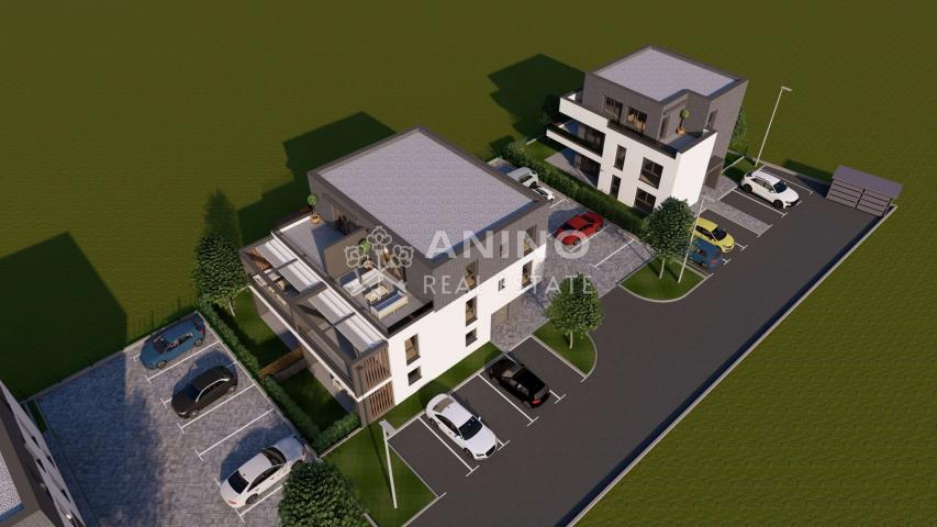 Stambeno naselje Pavlovec Zabočki – moderan dom u miru zagorskog zelenila A01/B01, prizemlje, 2S +DB