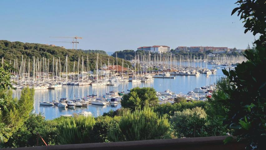 Mediteranski vrt s pogledom na Marinu Veruda