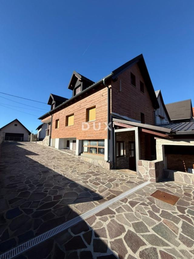 GORSKI KOTAR, MRKOPALJ - Kuća s četiri apartmana