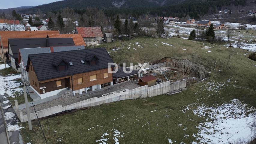 GORSKI KOTAR, MRKOPALJ - Kuća s četiri apartmana
