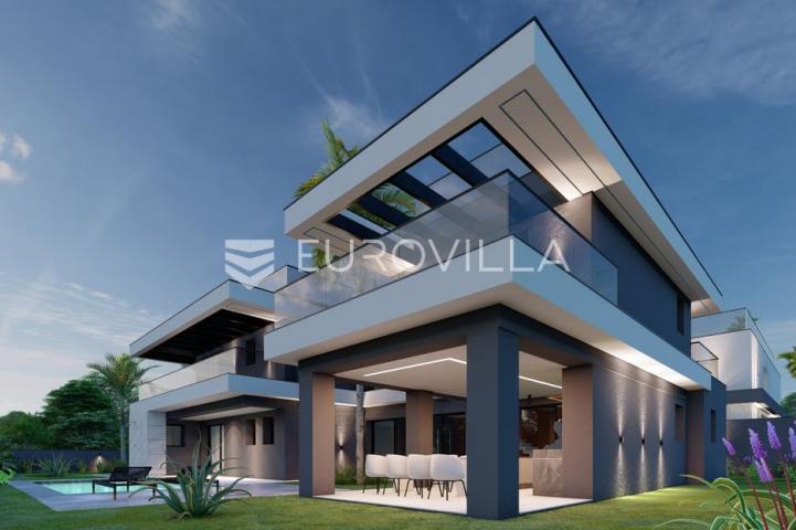 Istra, Pomer, unikatna, moderna villa 20 m od mora 417 m²