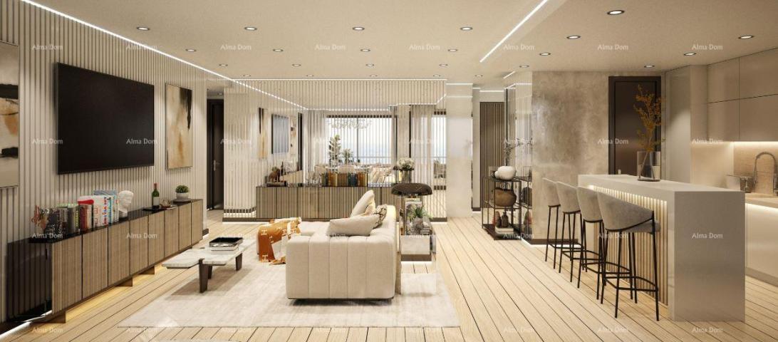 Wohnung Rovinj – Moderner Vier-Zimmer-Wohnung in Neubau, Nähe zum Meer