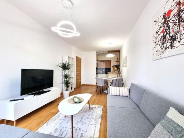 Jednosoban lijepo namješten stan, 47m2, New city, Podgorica