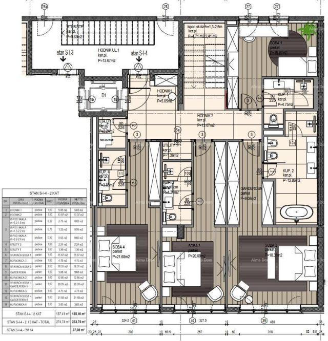 Stan Rovinj – Moderan stan u novogradnji, blizina mora