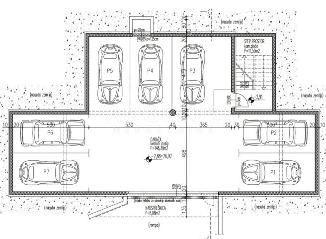 Strožanac, Podstrana - novogradnja, jednosoban stan, parking PRODAJA