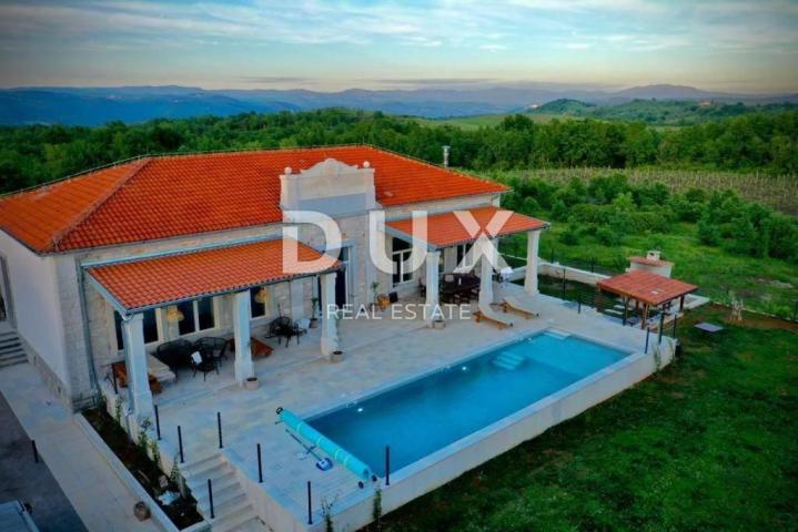 ISTRA, VIŽINADA - Prekrasna 100 godišnja vila s bazenom na mirnoj lokaciji