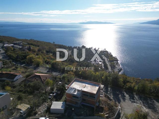 OPATIJA, PAVLOVAC- građevinsko zemljište 1420 m2 s panoramskim pogledom na more za stambenu zgradu-s