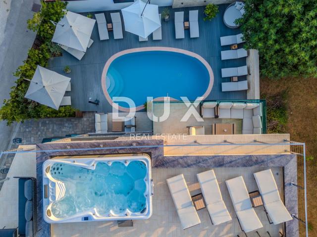 ZADAR, VIR - Luksuzna vila s nevjerojatnim pogledom na more 150 metara od plaže!