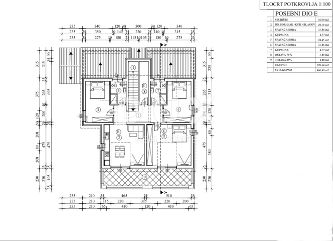 Apartment Poreč, 113,42m2