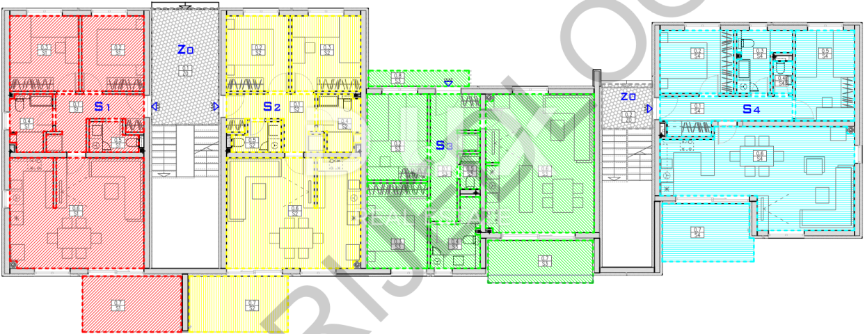 ZADAR, ZATON - Quality new building with underfloor heating in Zaton! S2