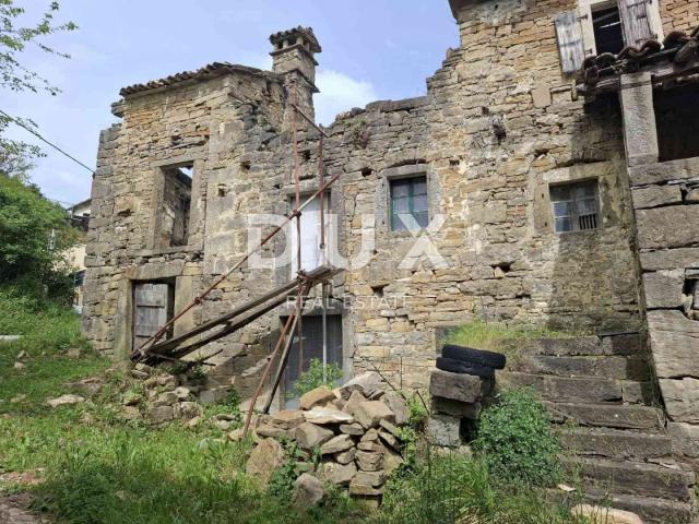 ISTRA, BUZET(OKOLICA)-Simpatična kamena kuća s predivnim pogledom