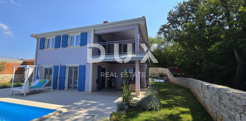 ISTRA, ROVINJ - Novoizgrađena vila s bazenom i dodatnim apartmanom, rub naselja