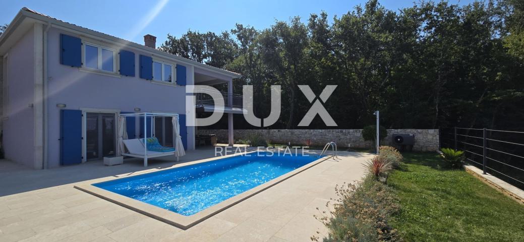 ISTRA, ROVINJ - Novoizgrađena vila s bazenom i dodatnim apartmanom, rub naselja