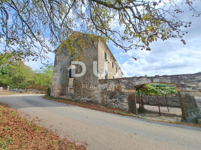 ISTRA, GROŽNJAN, OKOLICA - starina za adaptaciju sa zemljištem od 60.000 m²