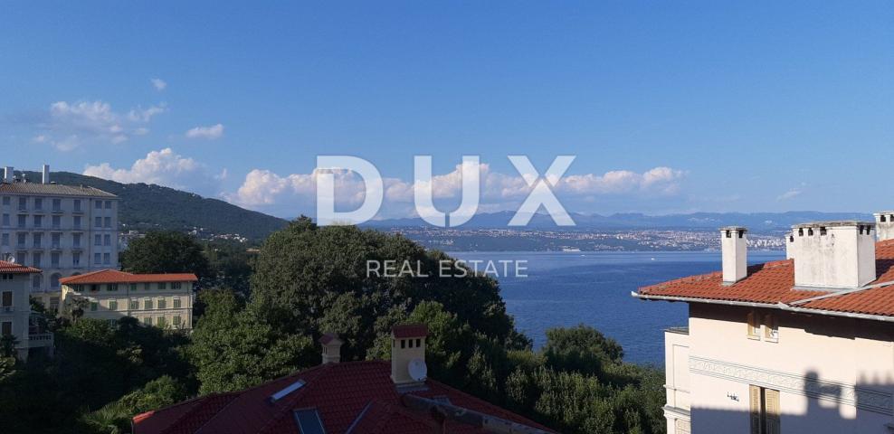 OPATIJA, LOVRAN - stan 152m2 s predivnim pogledom pun potencijala