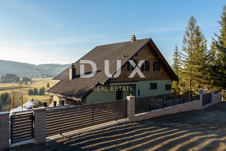 GORSKI KOTAR, RAVNA GORA – Märchenvilla mit Swimmingpool, Whirlpool und Sauna!