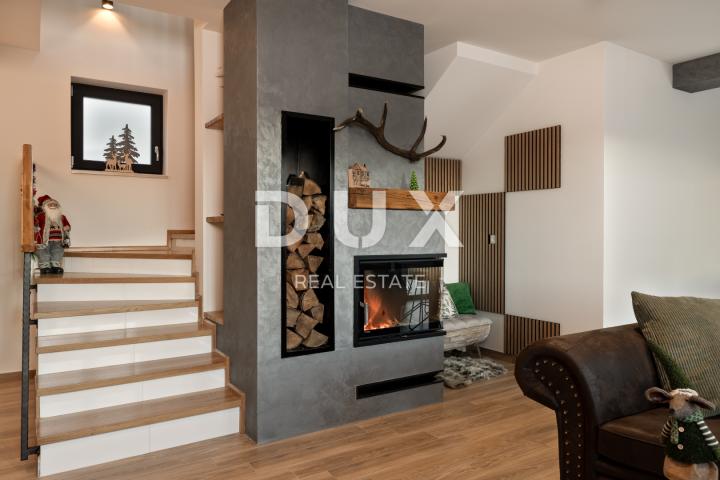 GORSKI KOTAR, RAVNA GORA – Märchenvilla mit Swimmingpool, Whirlpool und Sauna!
