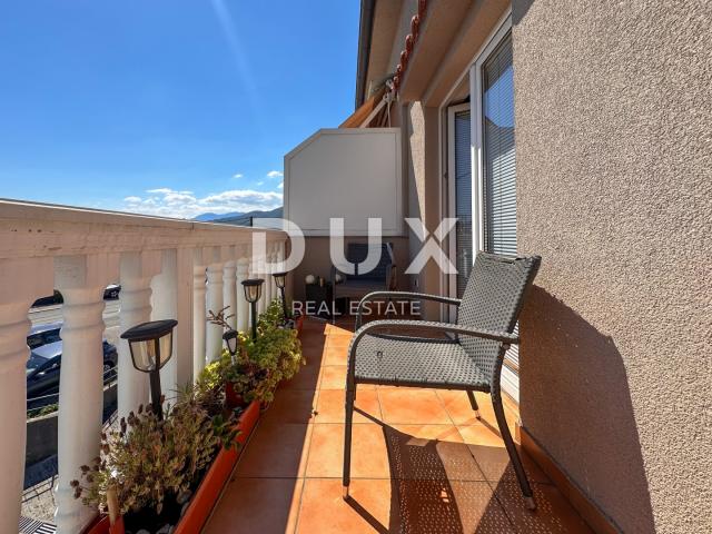 OPATIJA, MATULJI, JUŠIĆI - Duplex 3 Schlafzimmer + Wohnzimmer, 1. Stock, 103,5 m2, Meerblick!