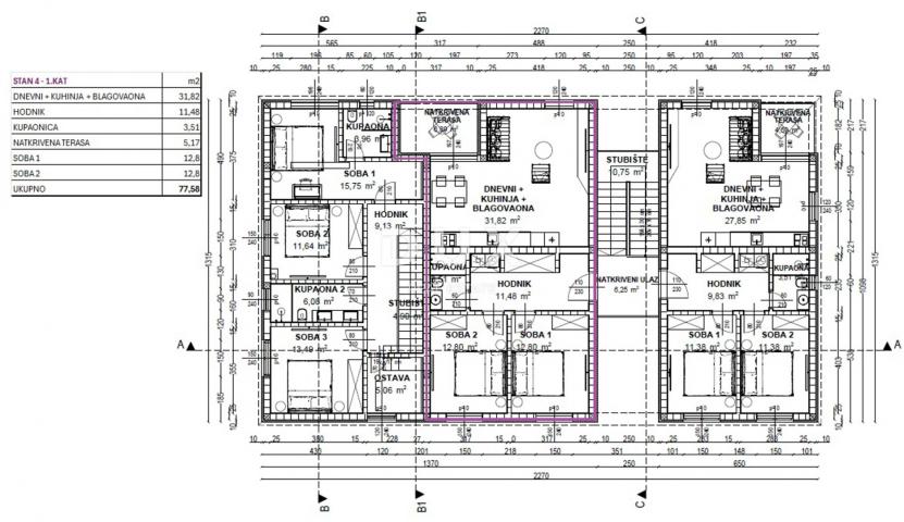 ISTRA, POREČ - Stan 2S+DB u novom projektu na odličnoj lokaciji!