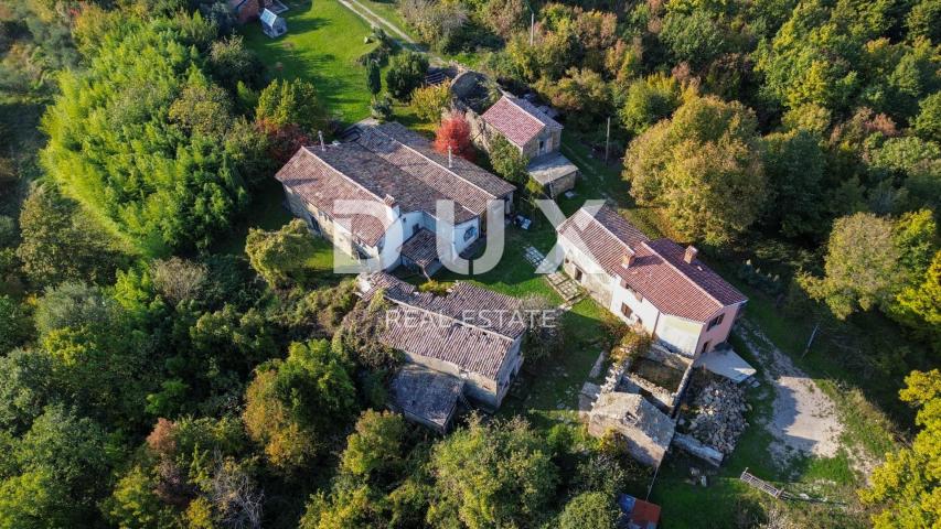 ISTRA, LUPOGLAV, OKOLICA – seosko imanje u Istri s 8 kuća na osami - zemljište od 22.000 m²