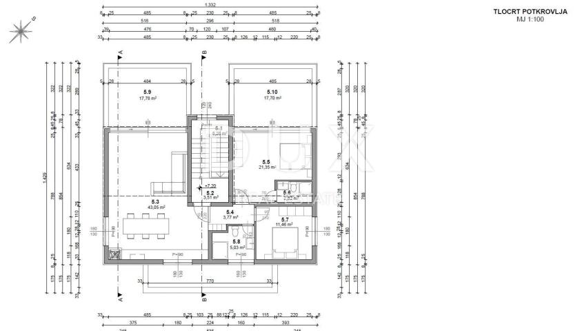 INSEL PAG, PAG – Wohnung im Bau in Meeresnähe S4