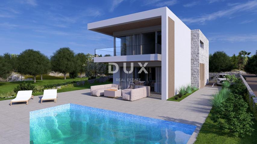 ISTRIA, TINJAN - Land with location permit