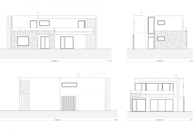 ISTRIA, TINJAN - Land with location permit