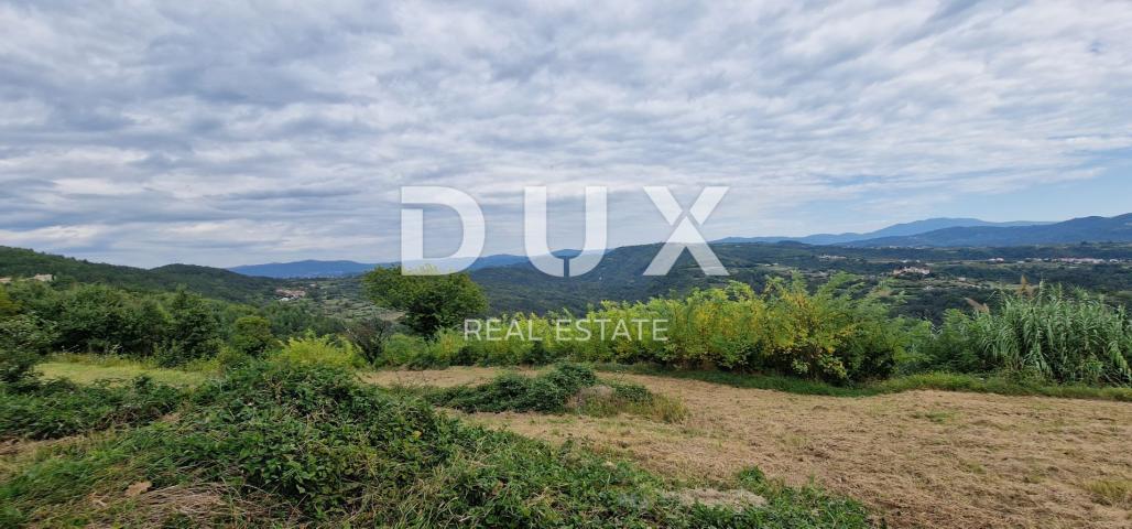 ISTRA, MOTOVUN - Veliko imanje od 170.000 m2, najljepši pogled u Istri - jezero Butoniga, Učka, Ćića
