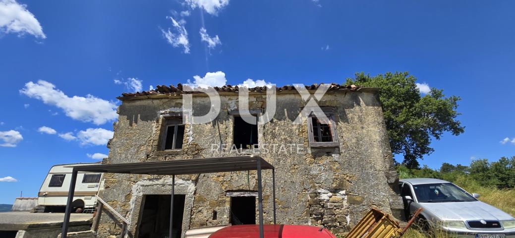 ISTRA, MOTOVUN - Veliko imanje od 170.000 m2, najljepši pogled u Istri - jezero Butoniga, Učka, Ćića