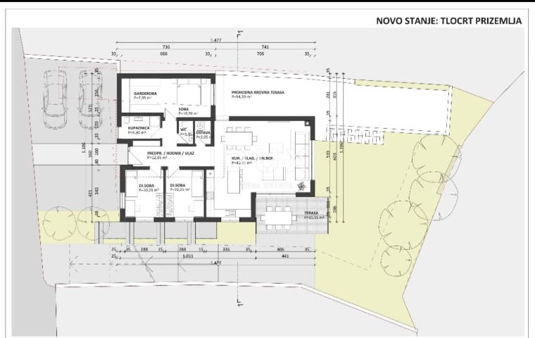 OPATIJA, MIHOTIĆI - Starina s projektom, građevinskom dozvolom i pogledom