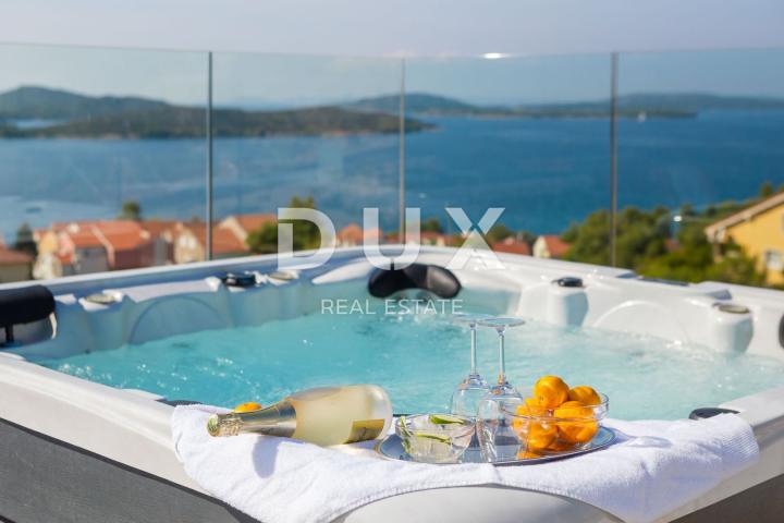 DALMACIJA, ŠIBENIK - Luksuzna villa sa bazenom nogometnim igralištem i saunom