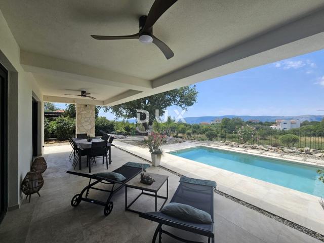 OTOK KRK, LINARDIĆI - Luksuzna vila s bazenom
