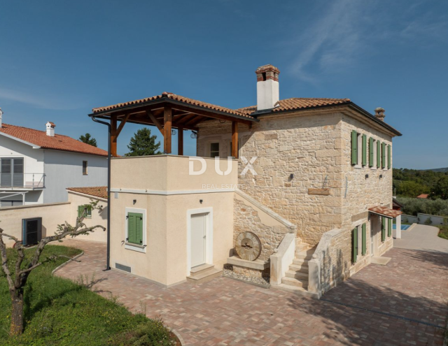 ISTRA, BARBAN - Autentična istarska kamena vila s bazenom na prostranom zemljištu