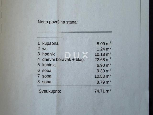 RIJEKA, RASTOČINE - stan 3S+DB s panoramskim pogledom na more! HITNA PRODAJA! PRILIKA!