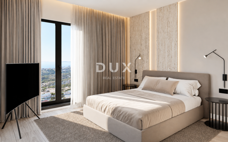 DALMACIJA, PRIMOŠTEN – Stan 2S+DB na 1. katu, terasa i pogled na more