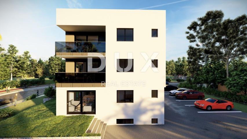 ZADAR, SUKOŠAN – Ekskluzivan dvoetažni stan S1 s privatnim vrtom, liftom i višenamjenskom etažom, 25