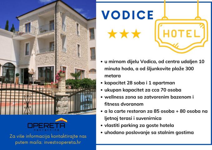 INVESTICIJSKA PRILIKA – HOTEL VODICE 
