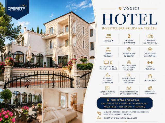 INVESTICIJSKA PRILIKA – HOTEL VODICE 