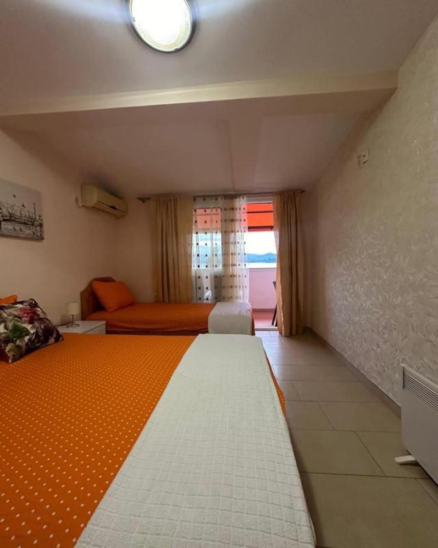 One-Bedroom Apartment for Rent, 45 m2, Tivat Center, Sea View, Private Parking
